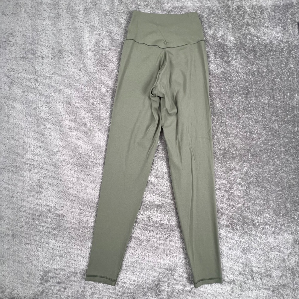 OFFLINE by Aerie Real Me 7/8 Leggings Olive Green Crossover High Rise Small - Picture 2 of 12